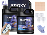 Load image into Gallery viewer, Epoxy Resin 1:1 2000ml Kit