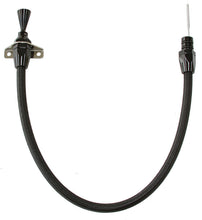 Load image into Gallery viewer, FORD C4 TRANS DIPSTICK IN CASEFIREWALL MOUNT BLACK S/S