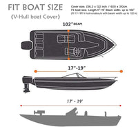 Load image into Gallery viewer, Boat Cover Trailerable Boat Cover 16ft - 18ft