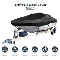 Load image into Gallery viewer, Trailerable Boat Cover, Heavy Duty 600D