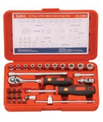 Load image into Gallery viewer, 1/4&quot; Dr Socket &amp; Bit Set 28pc