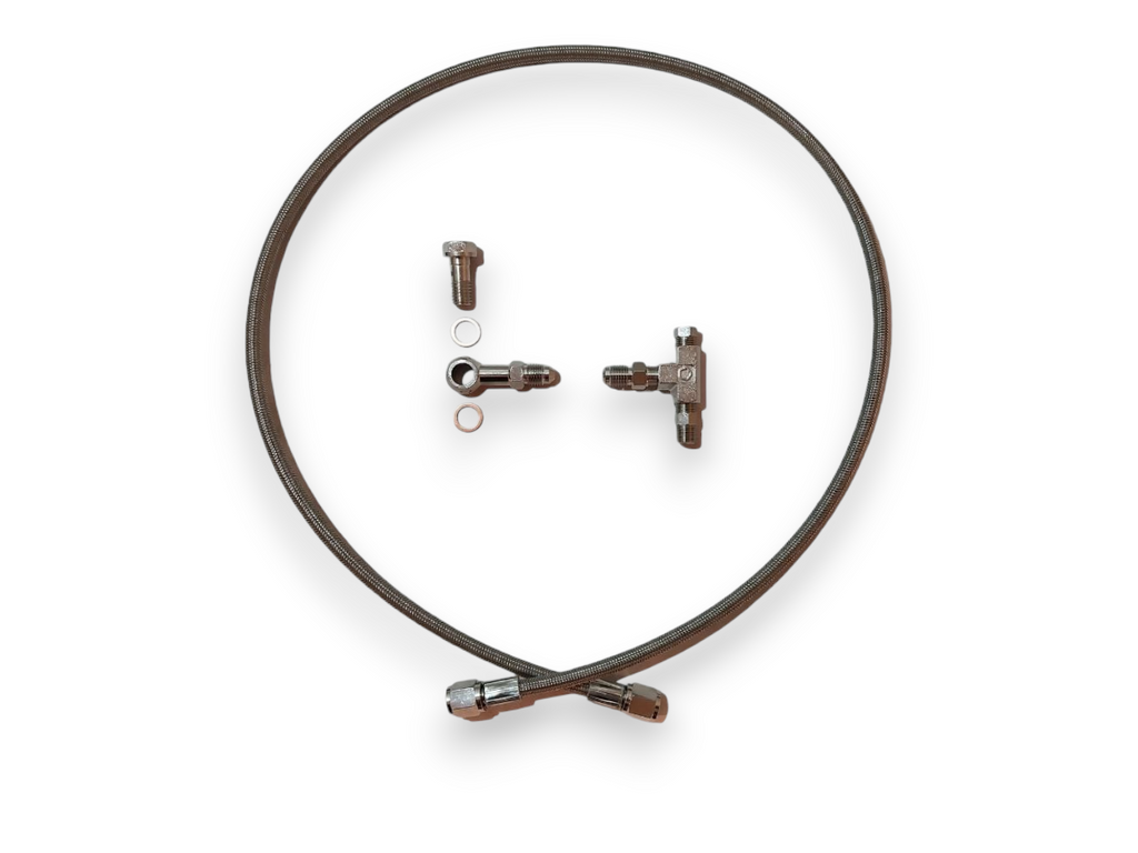Turbo Oil Feed line Kit M10 x 1.5mm TD04 TD05 TD06 1 meter oil line
