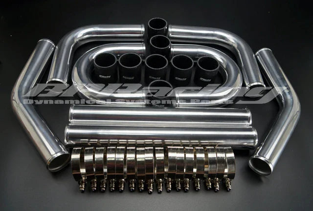 2.0" BILLET INTERCOOLER CLAMPSSTAINLESS STEEL RED CLAMP
