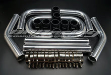 Load image into Gallery viewer, 2.0&quot; BILLET INTERCOOLER CLAMPSSTAINLESS STEEL RED CLAMP