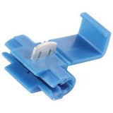 Hella Crimp Terminal Ezy-Tap Wire Connector Blue 3mm - 25 Pce