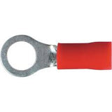 Narva Crimp Terminal Ring Red ID 6.3mm Heat Shrinkable 50 Pce