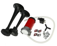 Dual Air Horn 12V Dixie Hazzard Horn Set Super Loud Car Horns