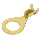 Narva Crimp Terminal Ring Brass Terminal Entry 5mm Non Insulated 100 Pce