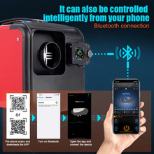 Load image into Gallery viewer, Portable Diesel Heater 2-8KW – 12V/24V/220V Bluetooth All-in-One Air Heater with Single Hole Outlet for Motor Trucks