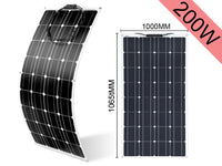 Load image into Gallery viewer, 200W Flexible Solar Panel 18V
