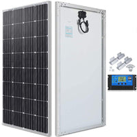Load image into Gallery viewer, Solar Panel with controller and mount 30W
