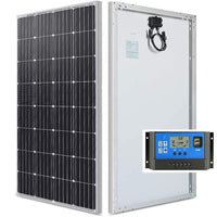 Load image into Gallery viewer, Solar Panel 30W with controller 20A 12V Monocrystalline