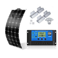 Load image into Gallery viewer, Solar Panel Flexible 120W with Solar Charge Controller