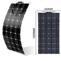 Load image into Gallery viewer, Solar Panel Flexible 100W Monocrystalline Flexible