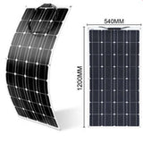Solar Panel Flexible 100W Monocrystalline Flexible