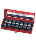 Load image into Gallery viewer, 1/2&quot; Dr Universal Impact Socket Set 7pc SAE (6p)