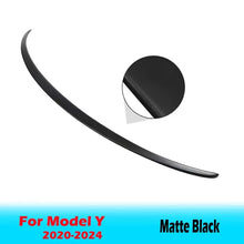 Load image into Gallery viewer, BEVO Rear Trunk Spoiler for Tesla Model Y 3 Highland 2017 - 2024 High-Performance ABS Spoiler Lip Tail Wing Accessories / My Matte Black