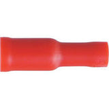 Hella Crimp Terminal Female Bullet Red Terminal Entry 3mm Vinyl 100 Pce